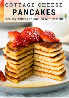 Oatmeal Cottage Cheese Pancakes (theworktop.com) | The Balance Factor